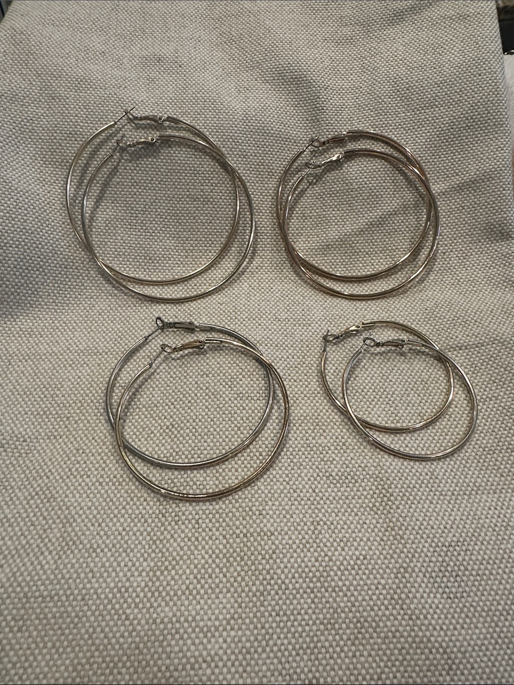 Classic gold Hoop Earrings Set - Hoop Earrings